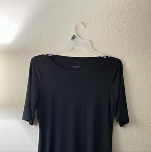 Black Polyester Top